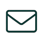 Icône représentant une enveloppe, symbolisant le contact ou l'envoi d'un email.