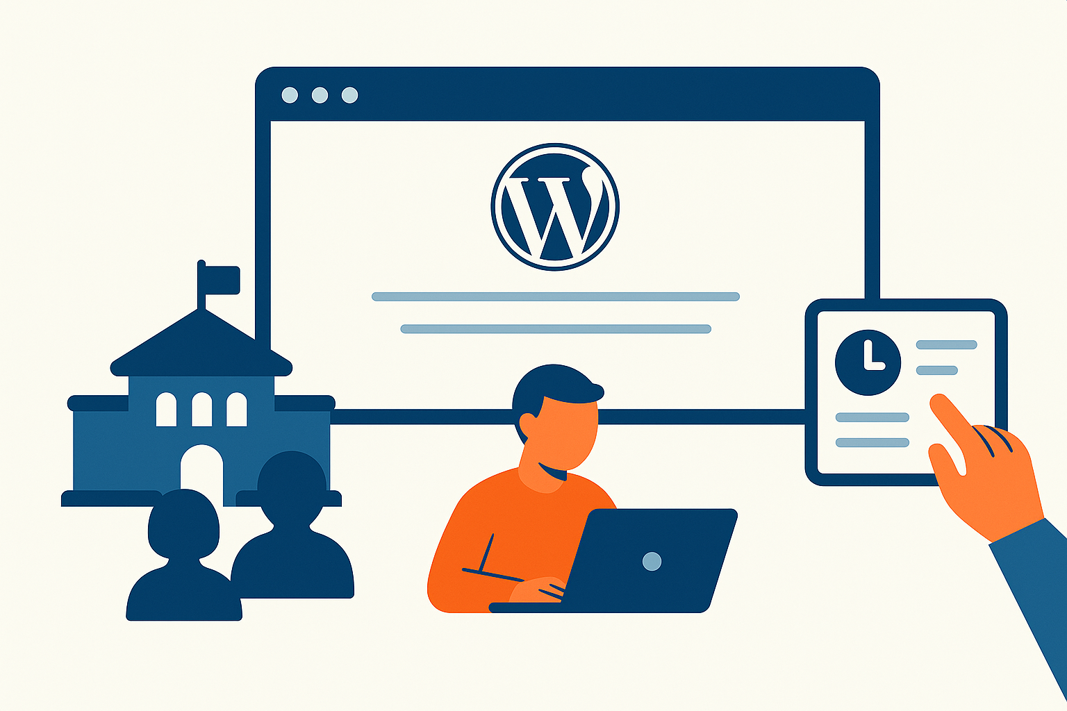 Illustration des utilsateurs intéressé par le paramétrage de FSE pour leur contributions ( mairies, utilisateur technophile, petites mises à jour)