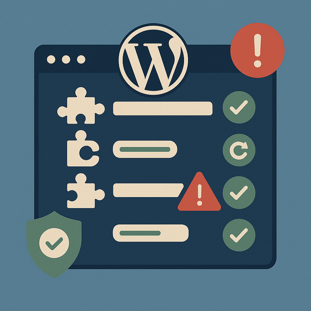 La surveillance des plugins, de leurs mises à jour, est indispensable