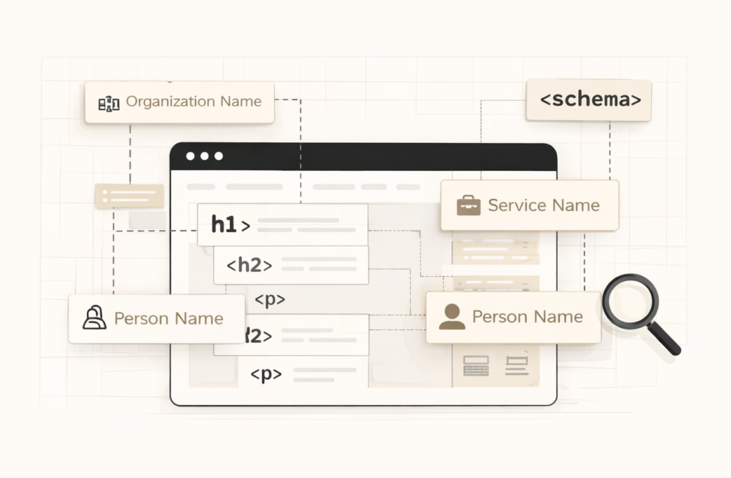 éléments structurés, norme schema.org