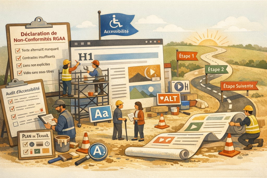 Mise en conformité RGAA sur WordPress : pourquoi c’est souvent un chantier long