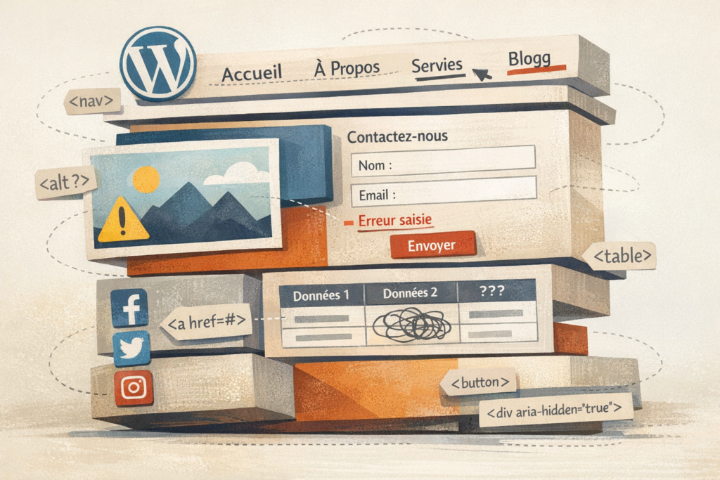 RGAA et WordPress : d’où viennent vraiment les problèmes d’accessibilité ?