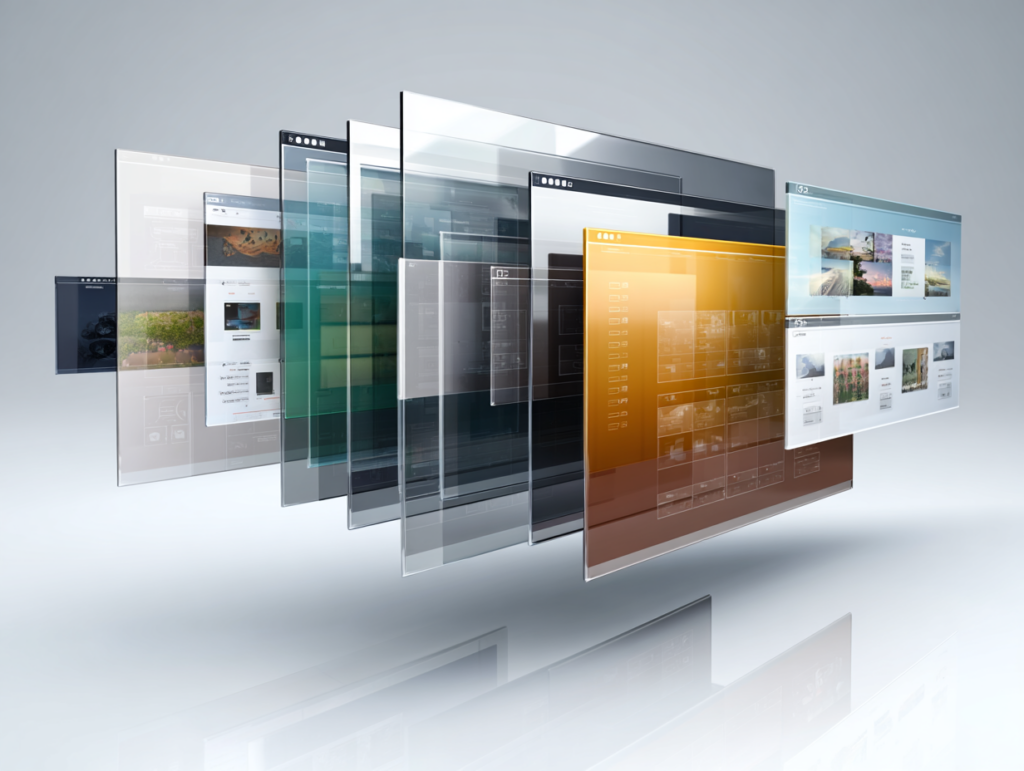 représentation surcouches applicatives des plugin qui allourdissent le site.