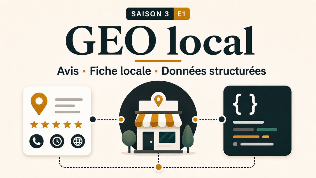 S3E1 – GEO local : Google Business Profile, avis et assistants de decision