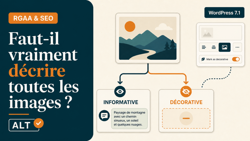 RGAA et SEO : faut-il vraiment décrire toutes les images ?